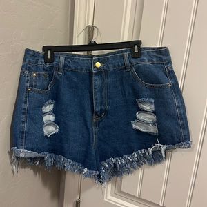 New Shein jean shorts